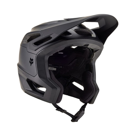 Capacete de BTT FOX DROPFRAME PRO MIPS preto — vista do produto