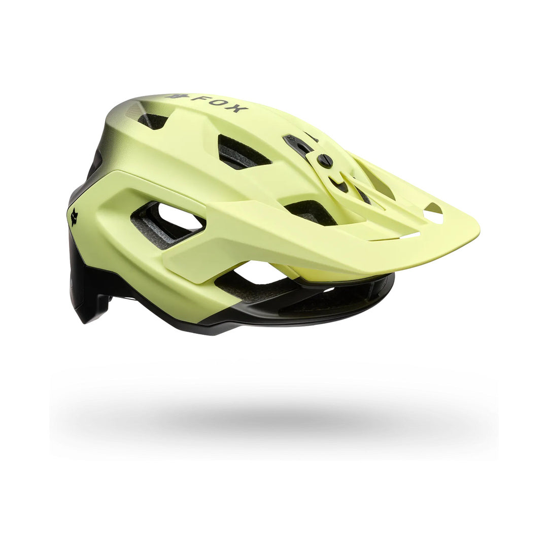 Capacete de BTT FOX SPEEDFRAME PRO MIPS BACKFADE verde-lima — vista do produto