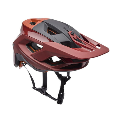 Capacete de BTT FOX SPEEDFRAME RS MIPS PARANOID bordeaux/preto — vista do produto