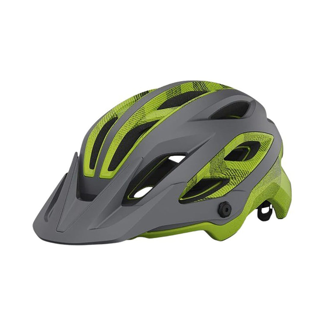 Capacete de BTT GIRO MERIT SPHERICAL cinzento/amarelo — vista do produto