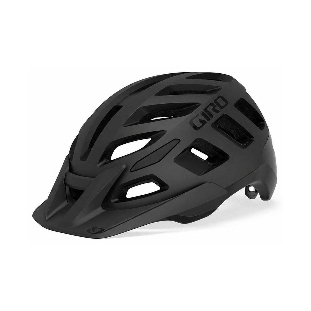 Capacete de BTT GIRO RADIX preto mate — vista do produto