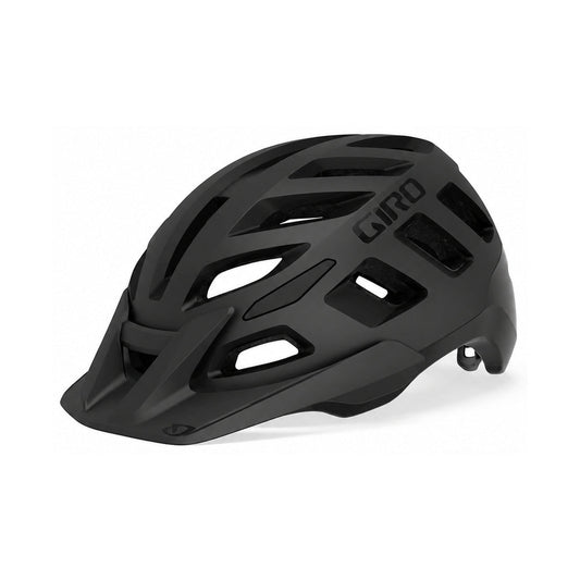 Capacete de BTT GIRO RADIX preto mate — vista do produto