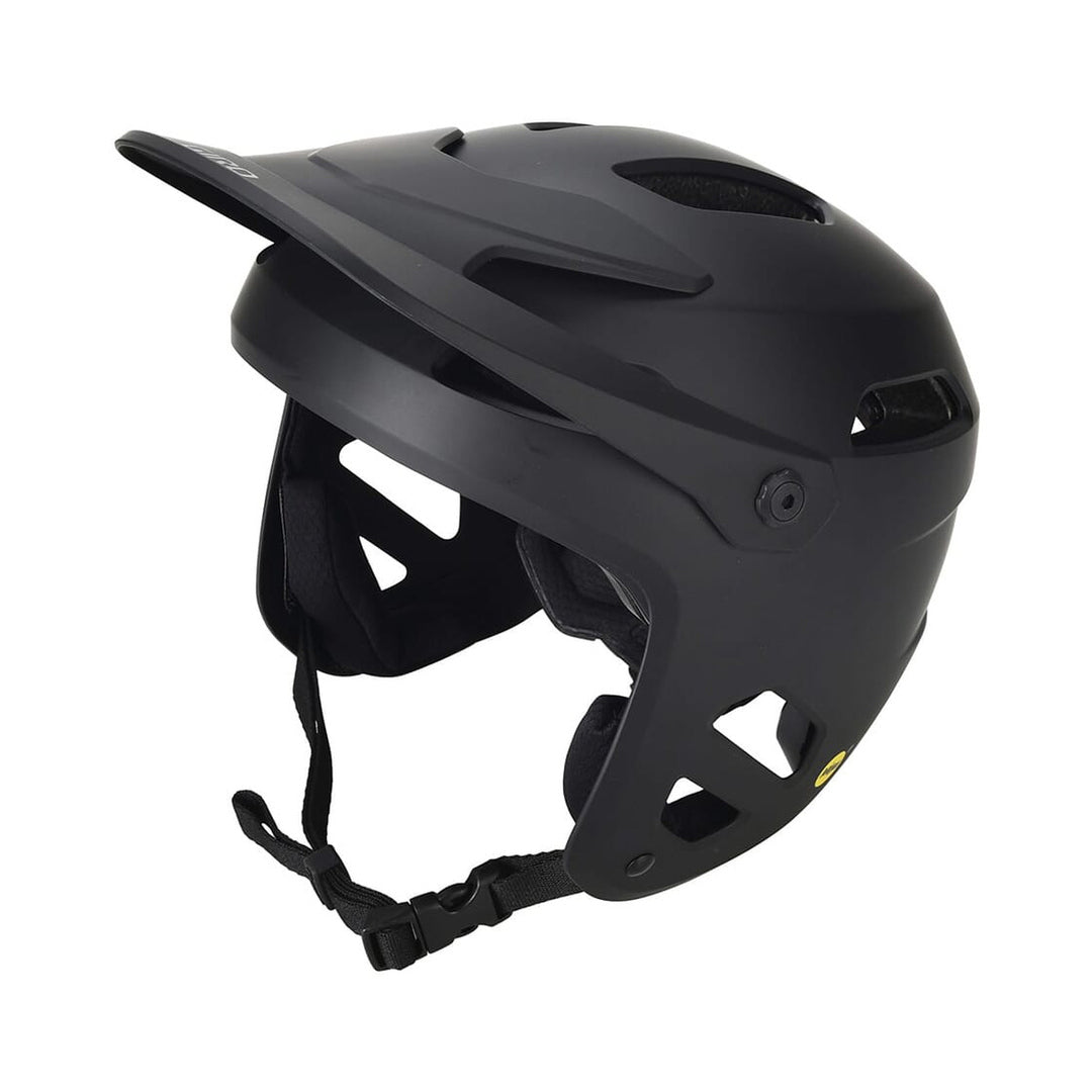 Capacete de BTT GIRO TYRANT MIPS preto mate — vista do produto