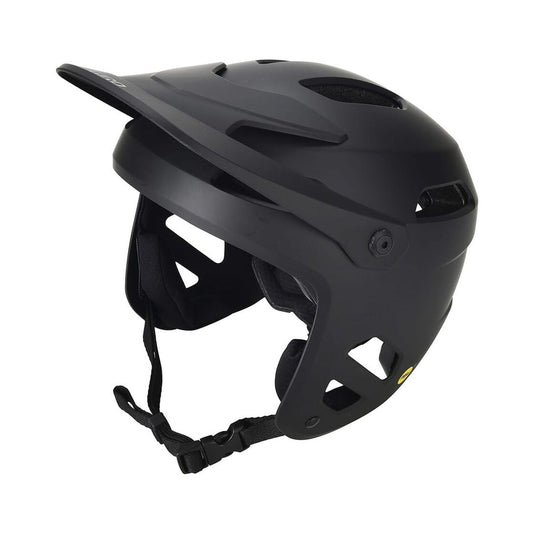 Capacete de BTT GIRO TYRANT MIPS preto mate — vista do produto