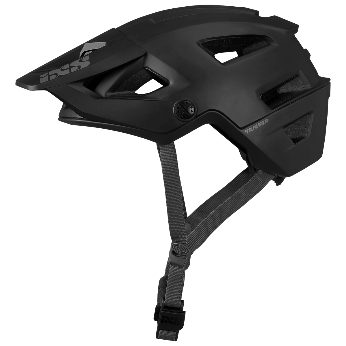 Capacete BTT IXS TRIGGER AM preto — vista adicional 2