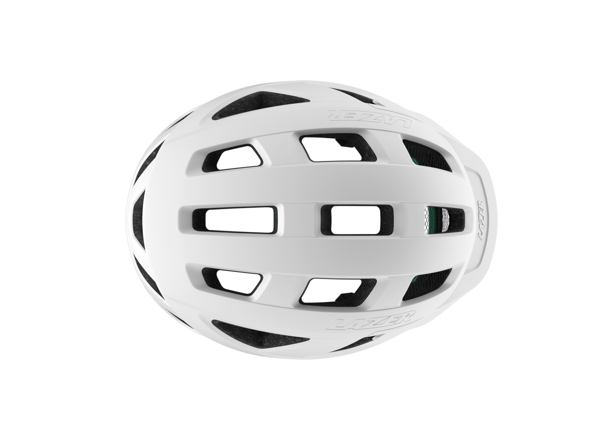 Capacete BTT/gravel LAZER CERRO KINETICORE branco mate — vista adicional 6