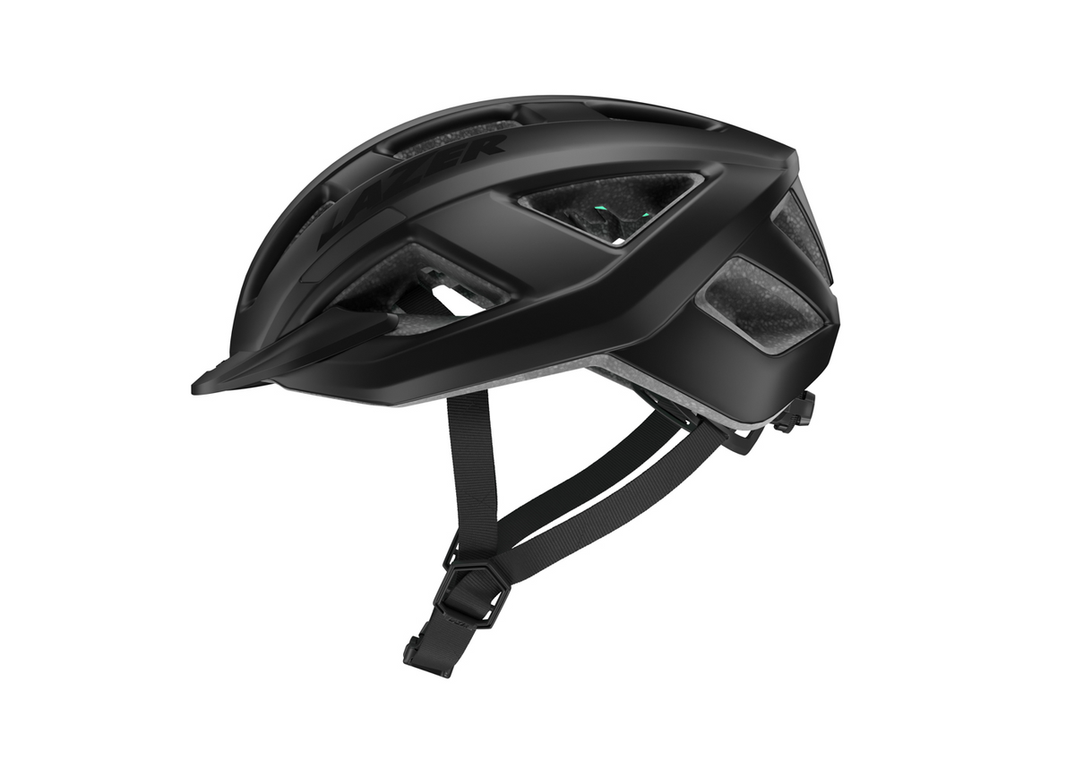 Capacete BTT/gravel LAZER CERRO KINETICORE preto mate — vista principal