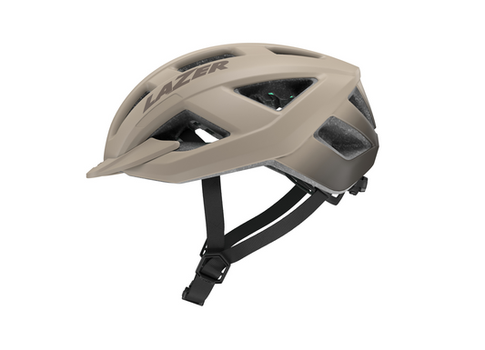 Capacete BTT/gravel LAZER CERRO KINETICORE taupe — vista principal