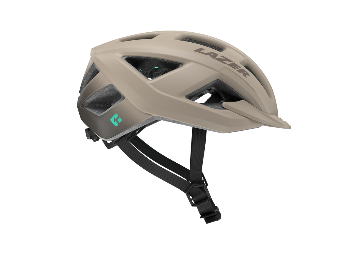 Capacete BTT/gravel LAZER CERRO KINETICORE taupe — vista adicional 2