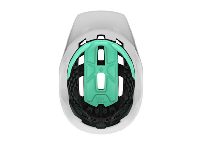 Capacete BTT LAZER COYOTTE KINETICORE branco mate — vista adicional 7