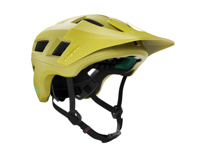 Capacete de BTT LAZER COYOTTE KINETICORE verde mate — vista adicional 2