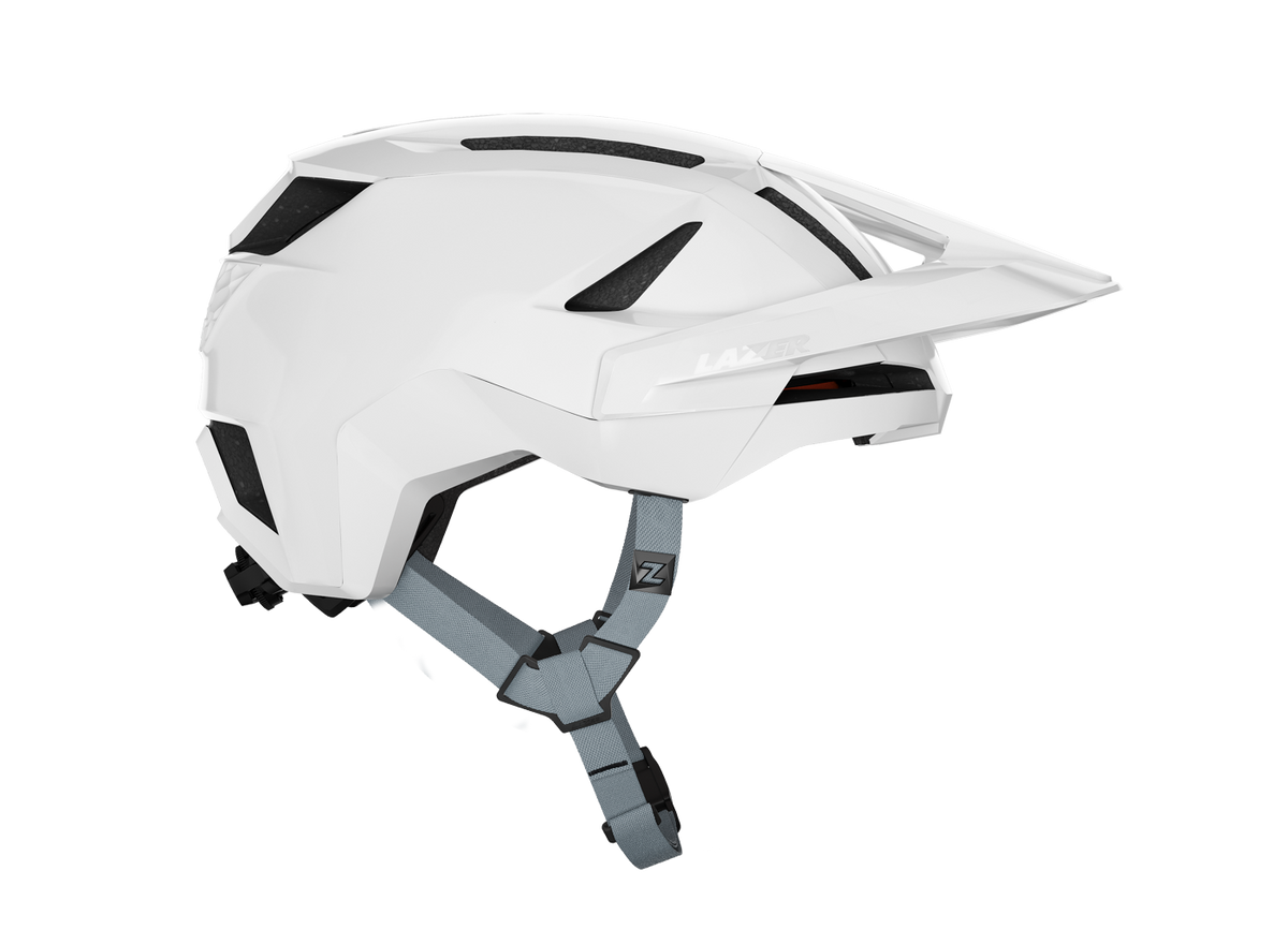 Capacete BTT LAZER IMPALA KINETICORE branco — vista adicional 3