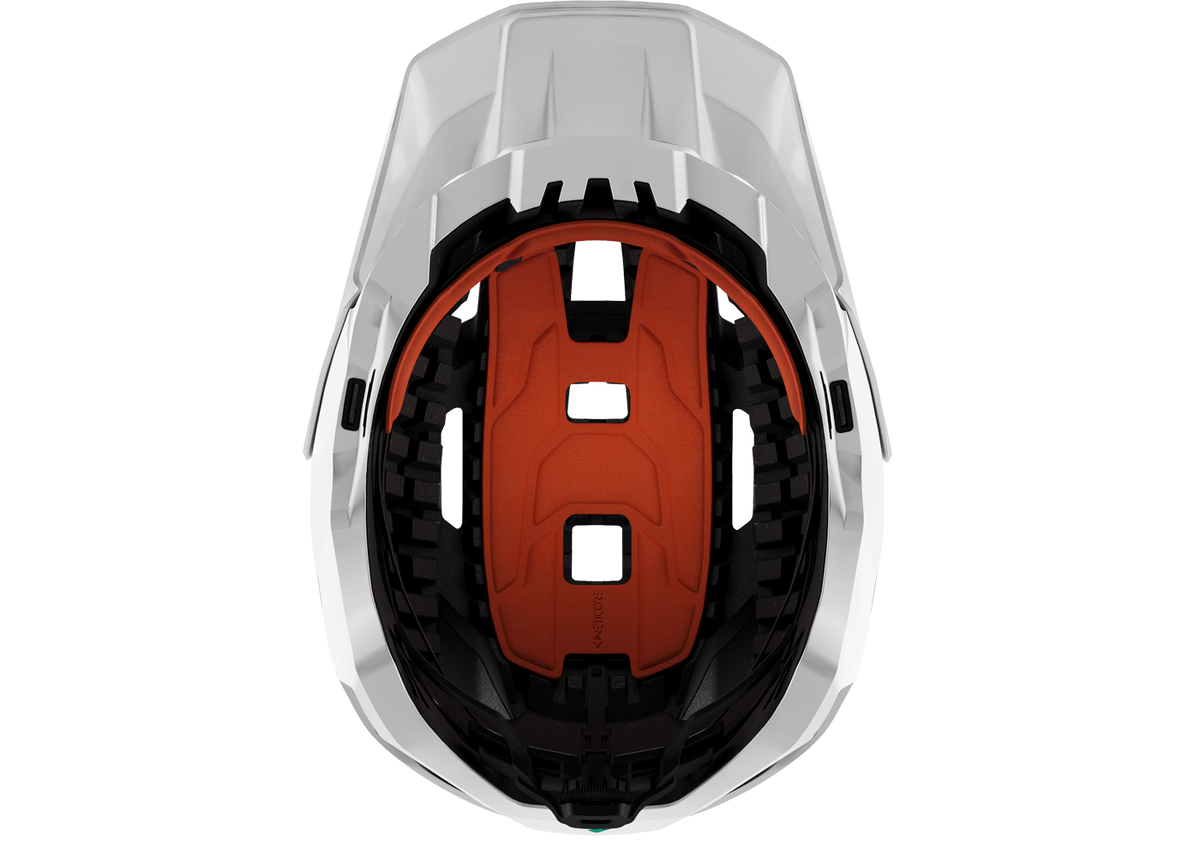 Capacete BTT LAZER IMPALA KINETICORE branco — vista adicional 6