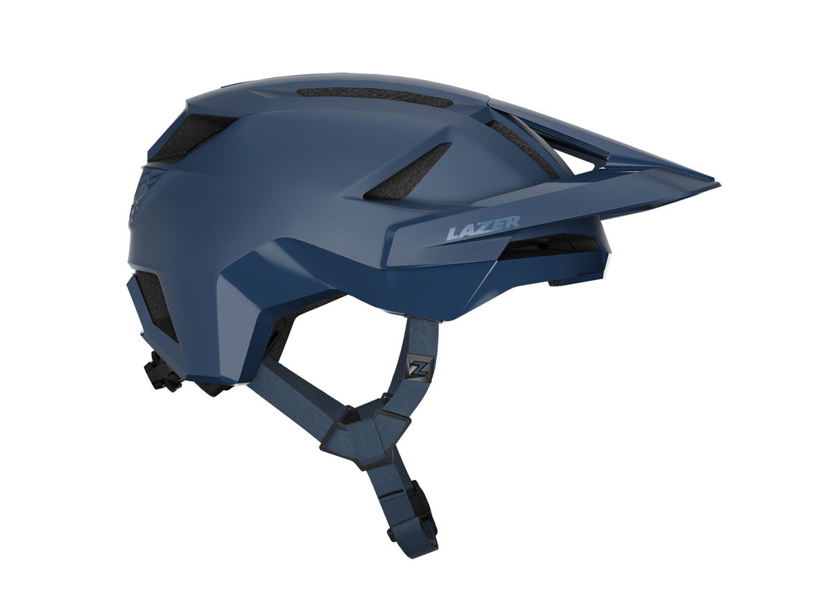 Capacete de BTT LAZER IMPALA KINETICORE azul-marinho mate — vista adicional 3