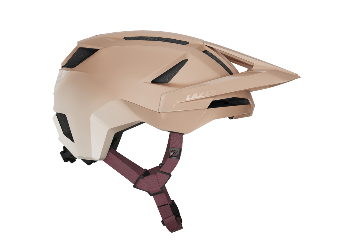 Capacete BTT LAZER IMPALA KINETICORE coral-pêssego mate — vista adicional 3