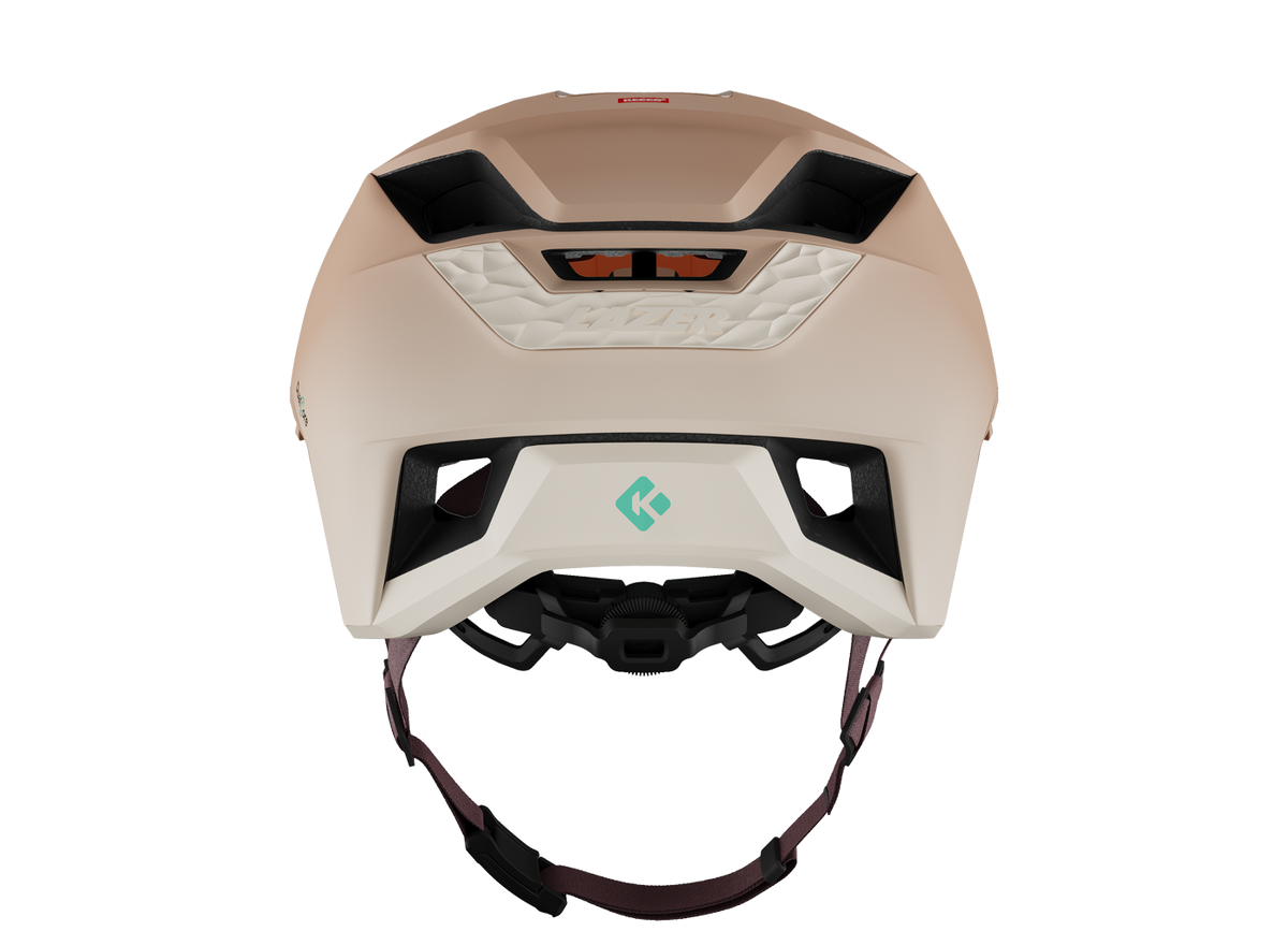Capacete BTT LAZER IMPALA KINETICORE coral-pêssego mate — vista adicional 5