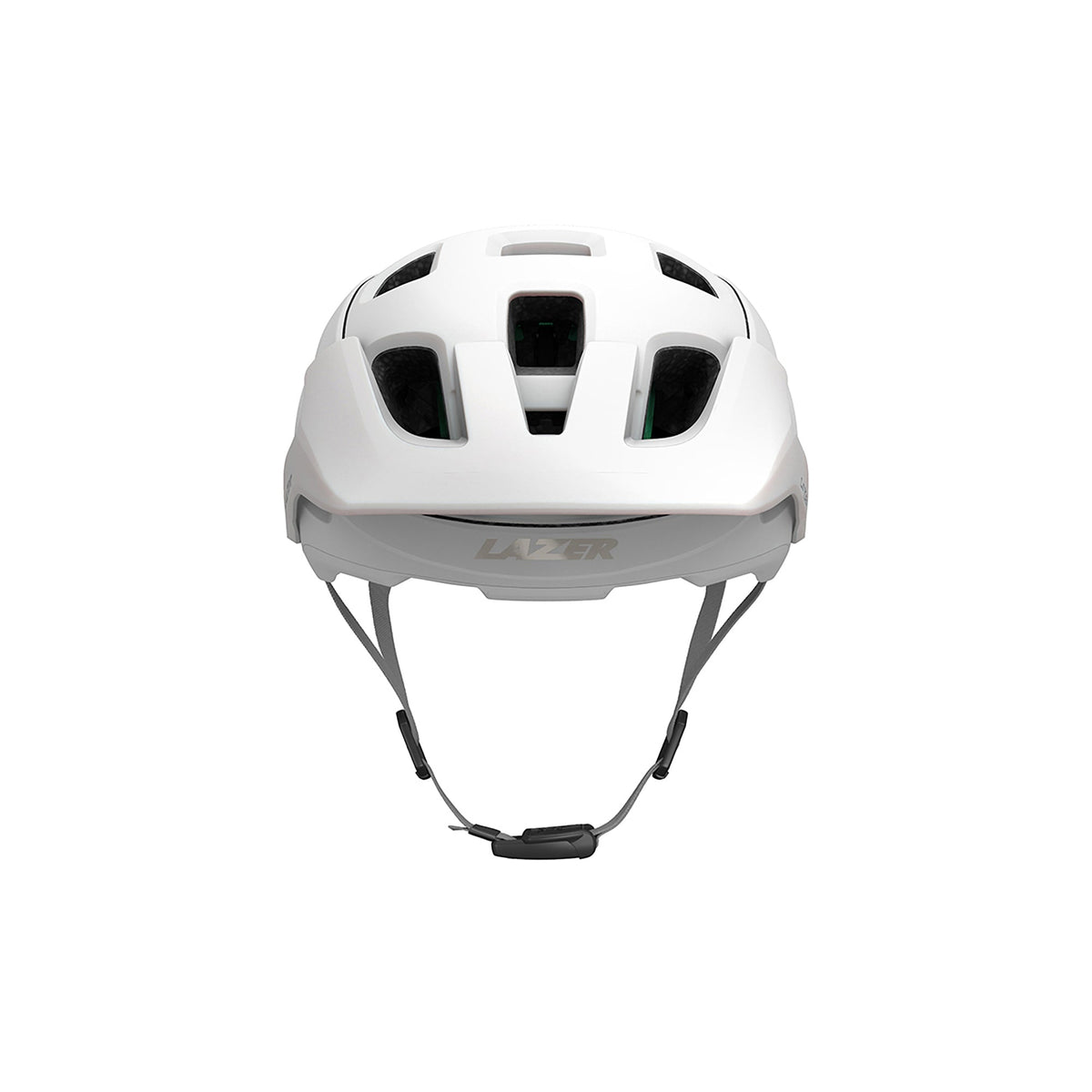 Capacete BTT LAZER JACKAL KINETICORE branco mate — vista adicional 2