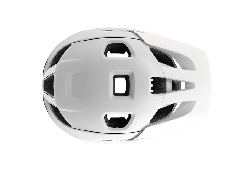 Capacete BTT LAZER JACKAL KINETICORE branco mate — vista adicional 5