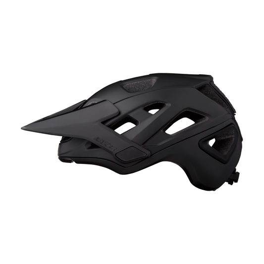 Capacete de BTT LAZER JACKAL KINETICORE preto mate — vista principal