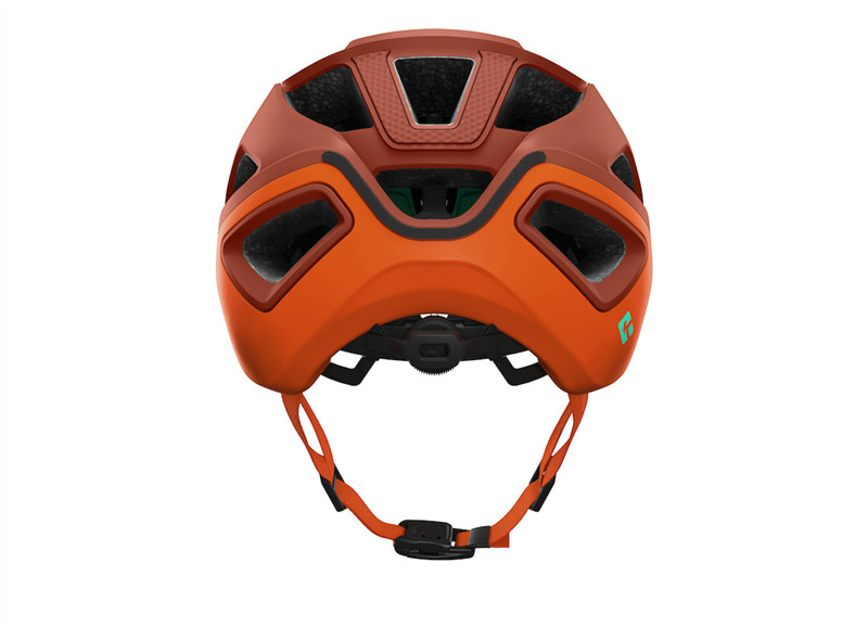 Capacete BTT LAZER JACKAL KINETICORE laranja ferrugem — vista adicional 5