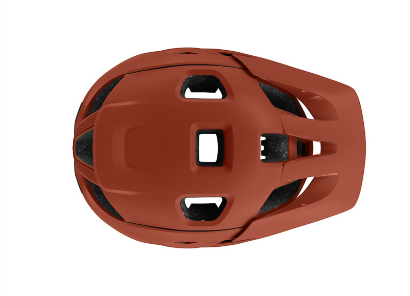 Capacete BTT LAZER JACKAL KINETICORE laranja ferrugem — vista adicional 6