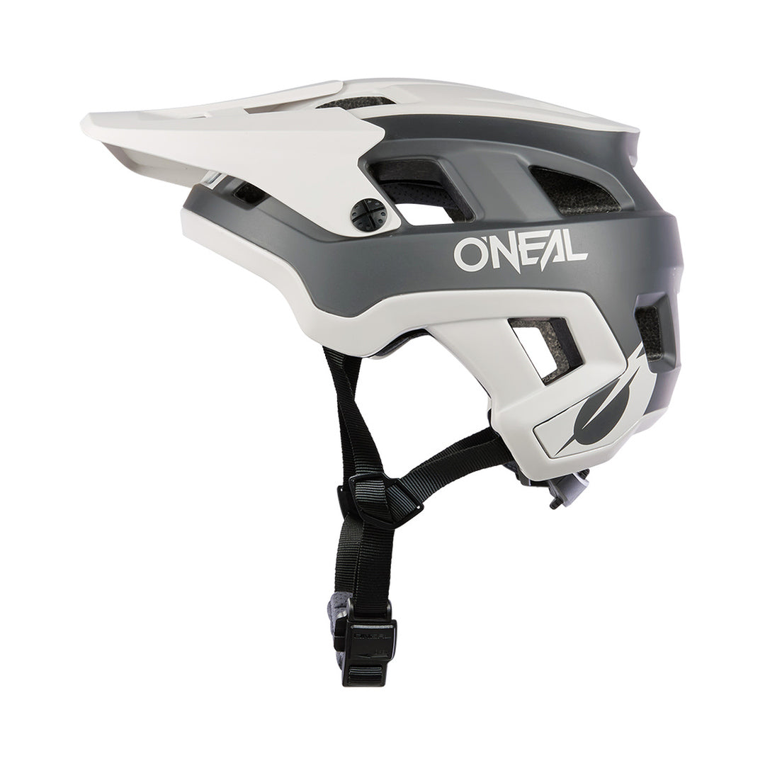 Capacete de BTT O'NEAL DEFENDER SOLID cinzento/branco — vista do produto
