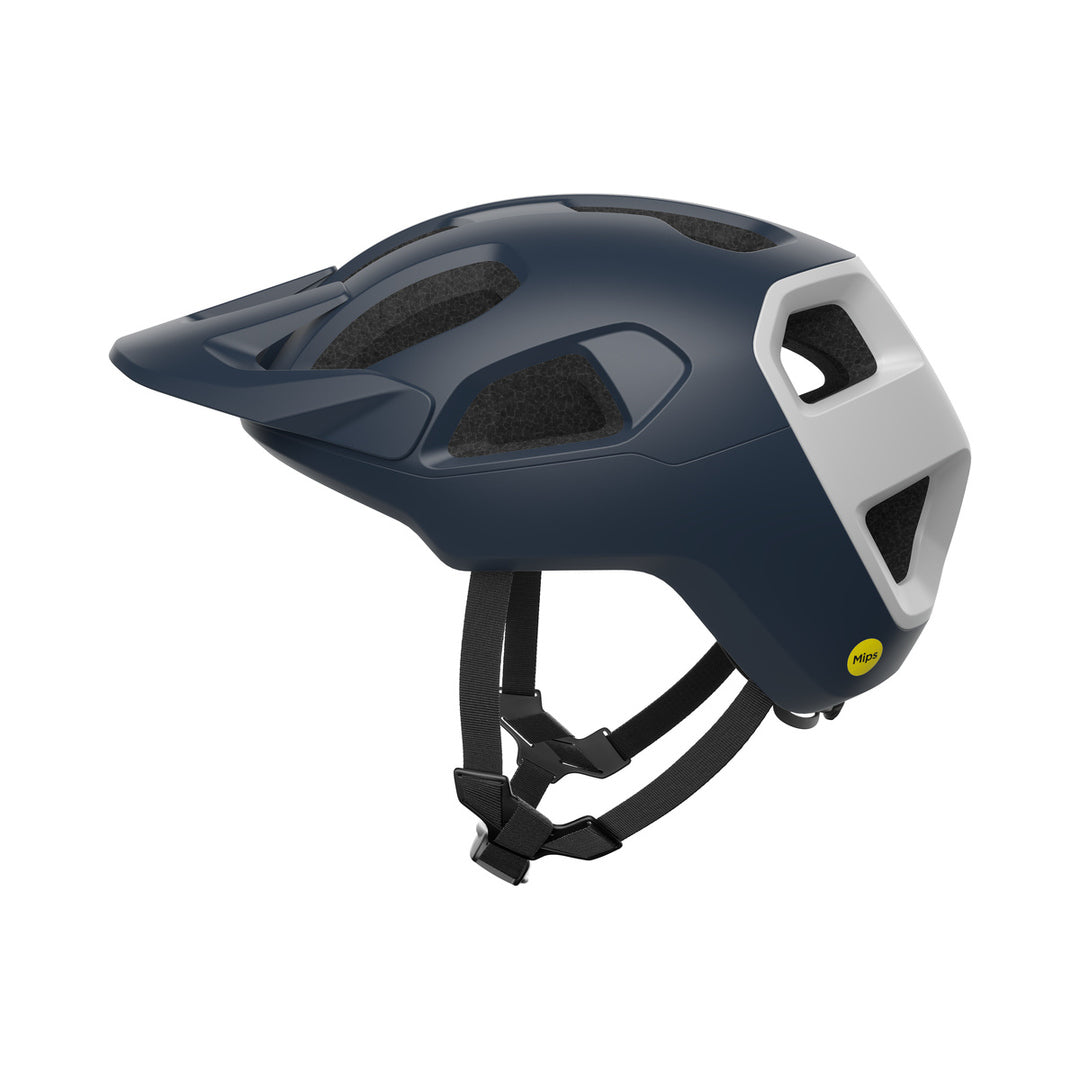 Capacete de BTT POC CULARIS azul-marinho/branco mate — vista do produto