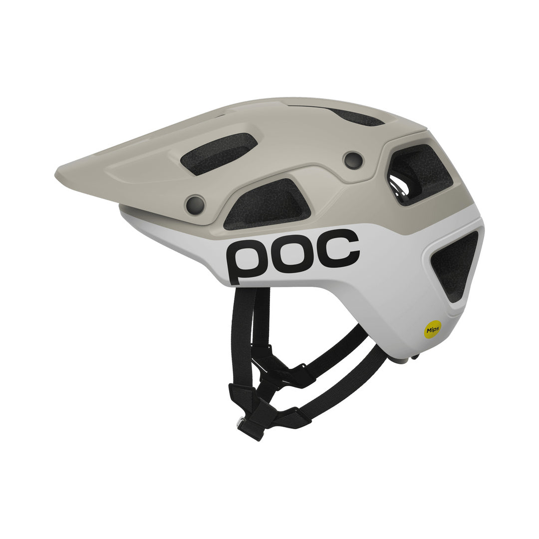 Capacete de BTT POC CULARIS PURE cinzento/branco — vista do produto