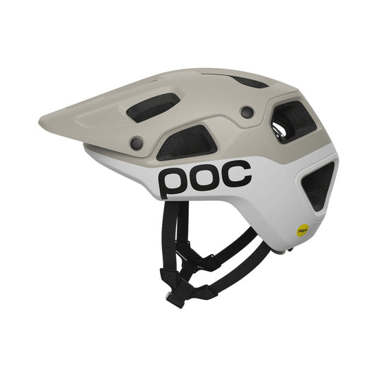 Capacete de BTT POC CULARIS PURE cinzento/branco — vista do produto