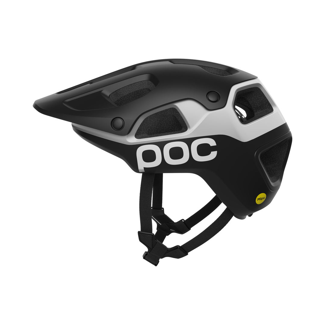 Capacete de BTT POC CULARIS PURE preto/branco mate — vista do produto