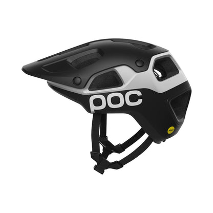 Capacete de BTT POC CULARIS PURE preto/branco mate — vista do produto