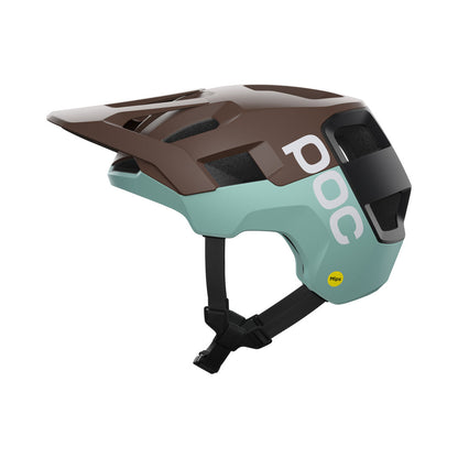 Capacete de BTT POC KORTAL RACE MIPS castanho/azul — vista do produto