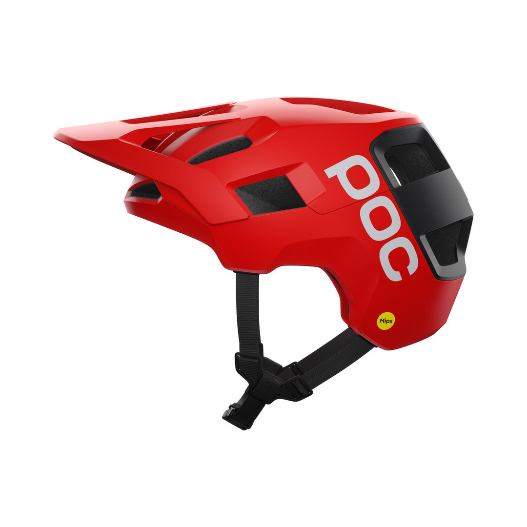 Capacete de BTT POC KORTAL RACE MIPS vermelho/preto — vista do produto