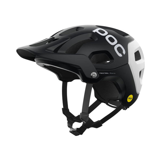 Capacete de BTT POC TECTAL RACE MIPS preto/branco — vista do produto