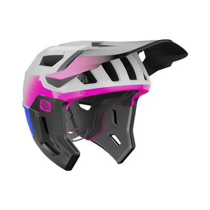 Capacete de BTT RUDY PROJECT TERRAFORM PRO branco/rosa — vista do produto