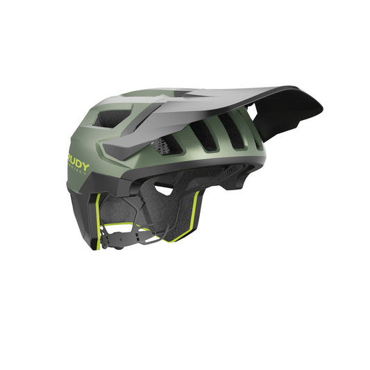 Capacete de BTT RUDY PROJECT TERRAFORM verde/preto — vista principal