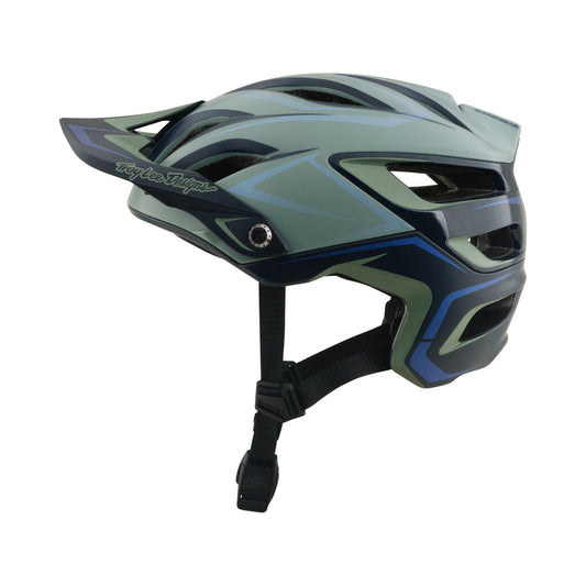 Capacete de BTT TROY LEE DESIGNS A3 MIPS PIN verde-sálvia — vista do produto