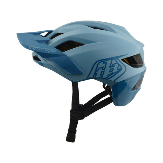 Capacete de BTT TROY LEE DESIGNS FLOWLINE POINT MIPS azul — vista do produto