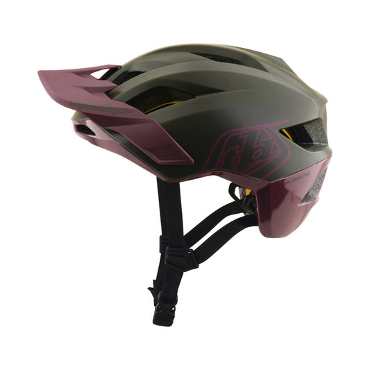 Capacete de BTT TROY LEE DESIGNS FLOWLINE POINT MIPS cinzento/ameixa — vista do produto