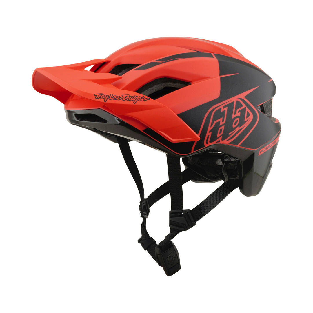 Capacete de BTT TROY LEE DESIGNS FLOWLINE SE MIPS HYDRO coral/cinzento-carvão — vista do produto