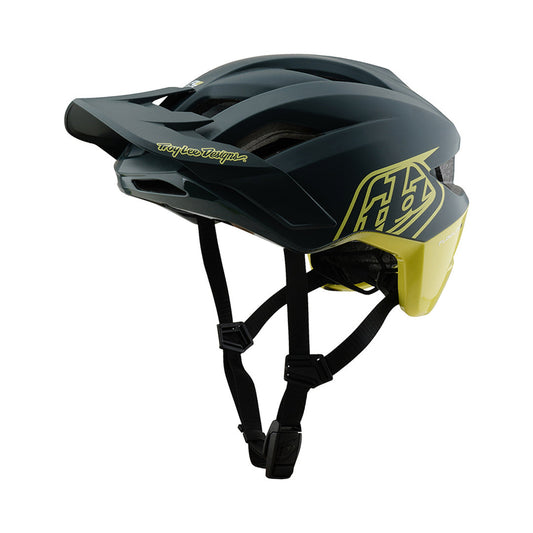 Capacete de BTT TROY LEE DESIGNS FLOWLINE SE MIPS cinzento/amarelo — vista do produto