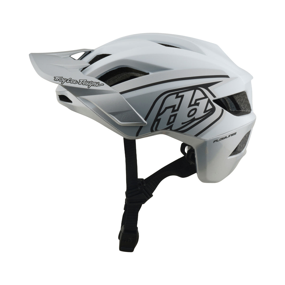 Capacete de BTT TROY LEE DESIGNS FLOWLINE SE MIPS PHANTOM branco — vista do produto