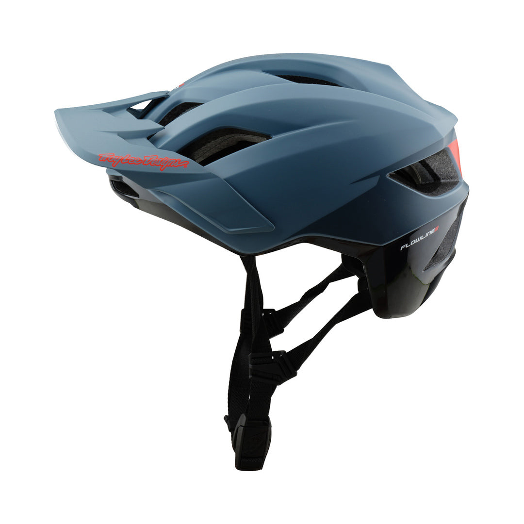 Capacete de BTT TROY LEE DESIGNS FLOWLINE SE MIPS azul — vista do produto