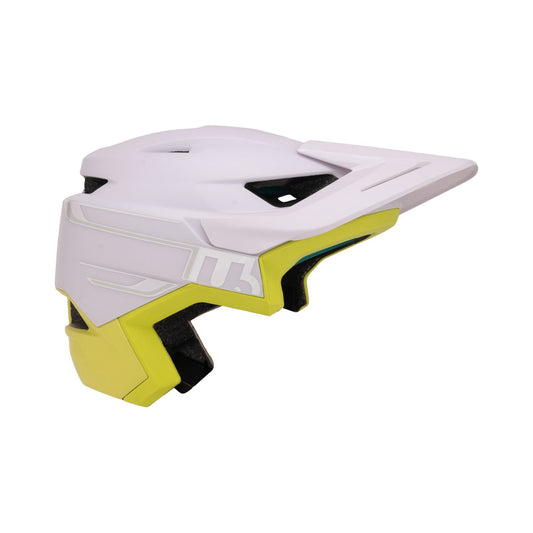 Capacete de BTT URGE TREPS BLOOM BEAM branco/amarelo — vista do produto