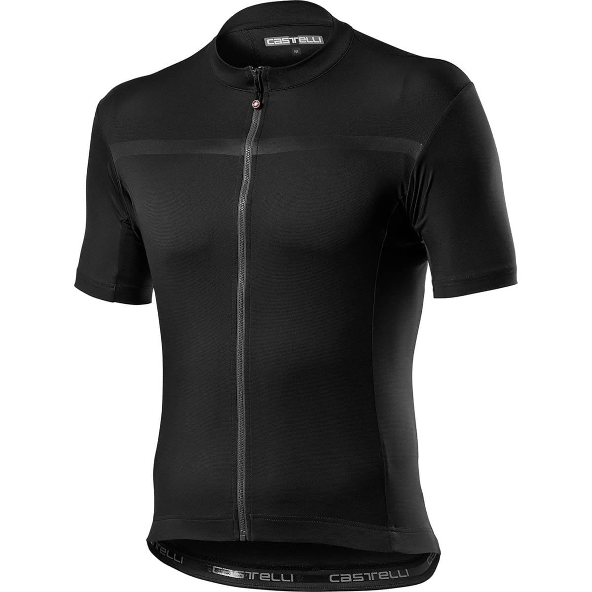 Camisola CASTELLI CLASSIFICA Mangas Curtas Preto
