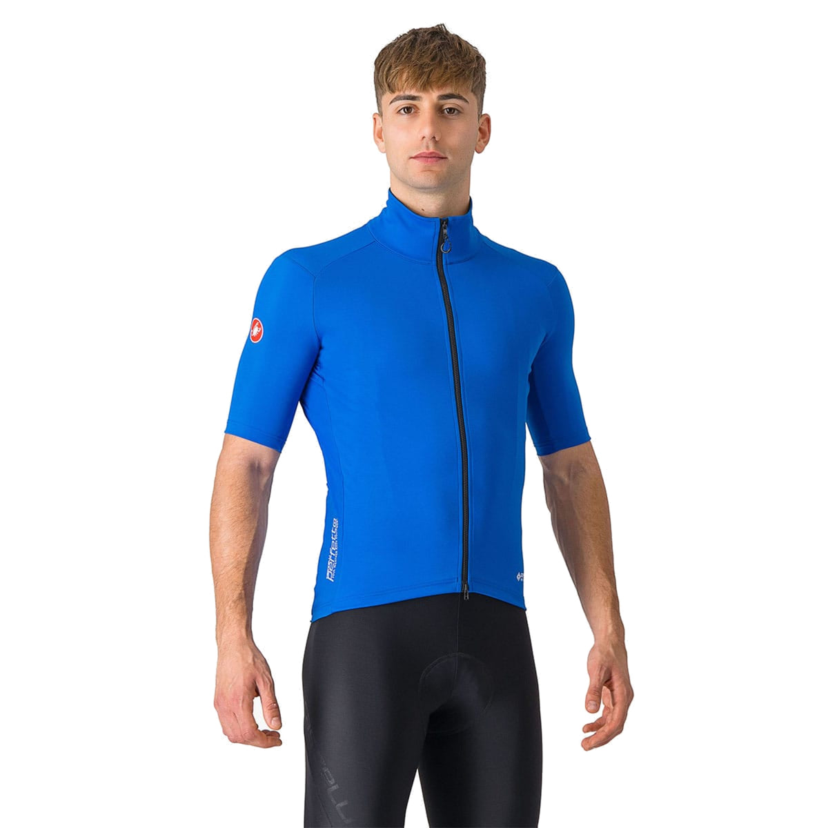Camisola de ciclismo CASTELLI PERFEITO RoS 2 VENTO de manga curta, azul