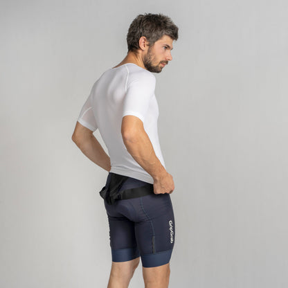 Camisola interior de manga curta GRIPGRAB PACR SUMMER SEAMLESS branca