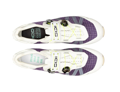 Sapatos BTT XC/Gravel SIDI COFFEE GRINDER 2 Branco/Violeta