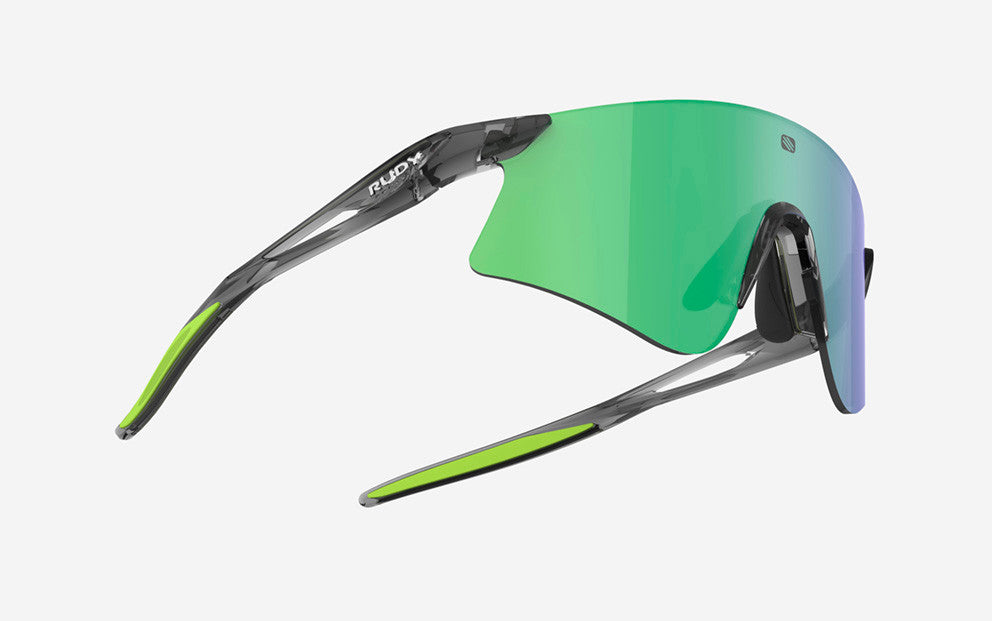 Óculos RUDY PROJECT ASTRAL Crystal Ash Lentes RP Optics Multilaser Green