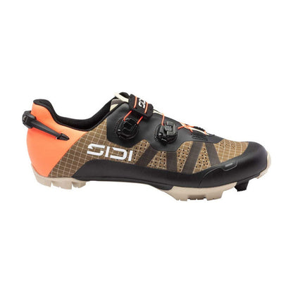 Sapatos de BTT XC/Gravel SIDI AERON castanhos/pretos/laranja